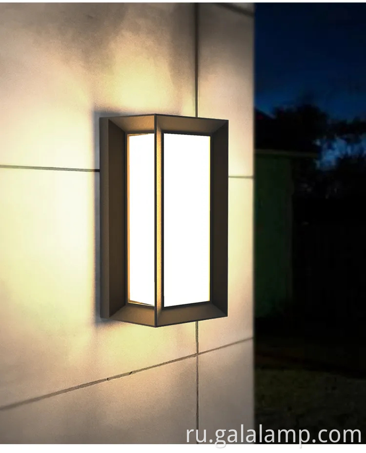 24 Вт водонепроницаемые наружные стены для элегантных садов